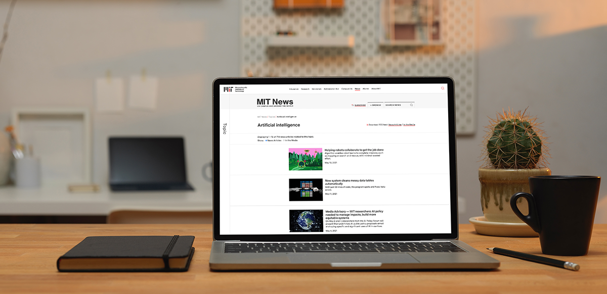AI websites MIT News