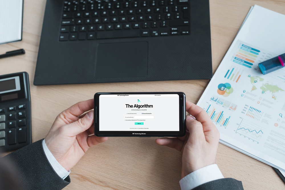 The Algorithm by MIT Technology Review AI newsletter